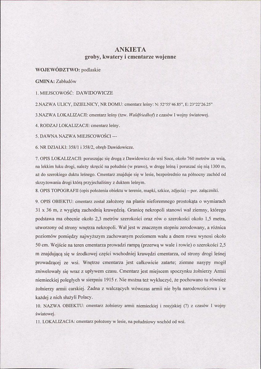 karta ewidencyjna, skan nr 2