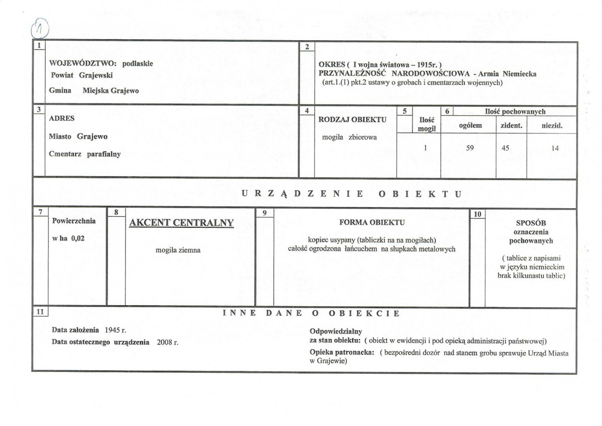 karta ewidencyjna, skan nr 1
