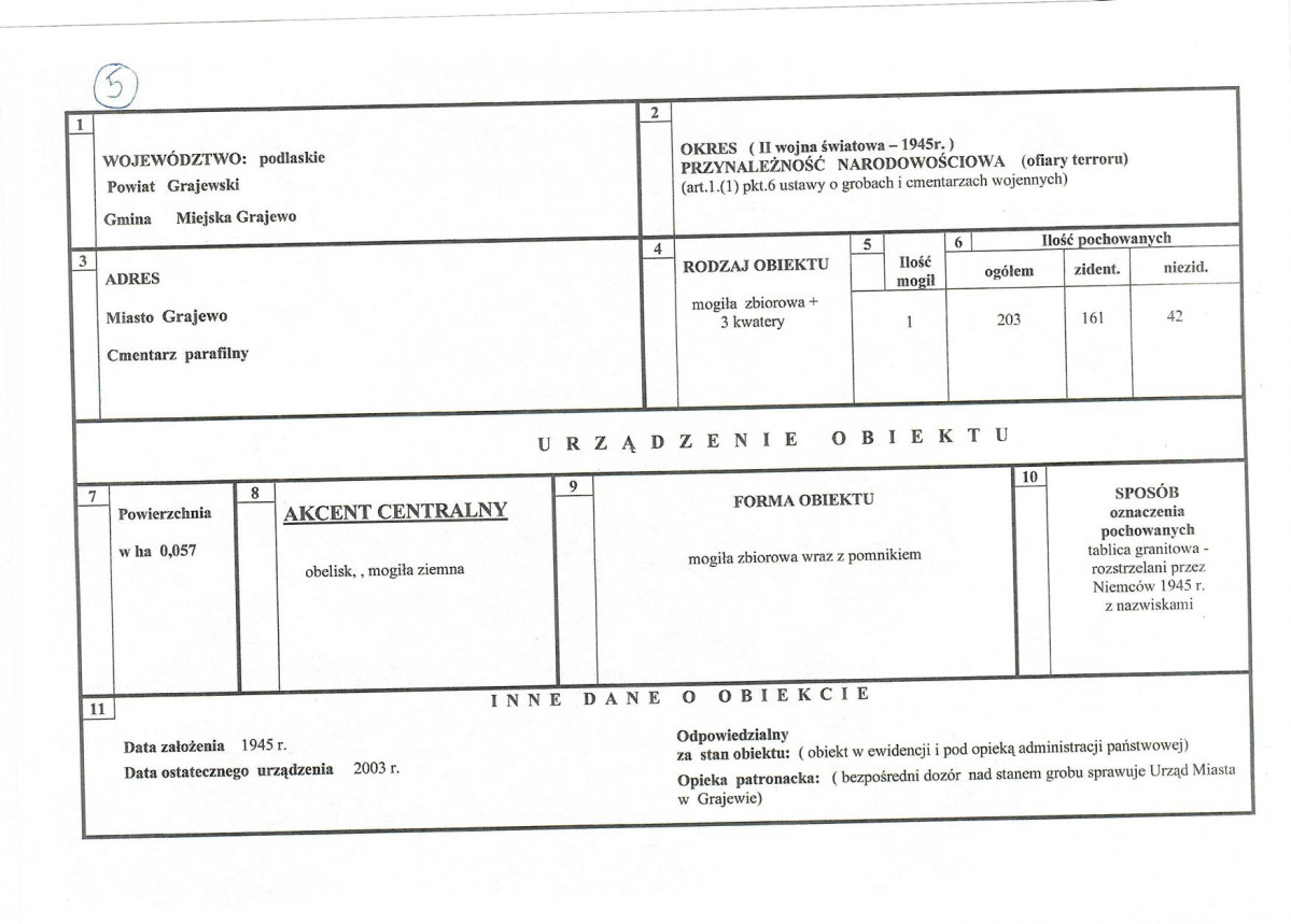 karta ewidencyjna, skan nr 1