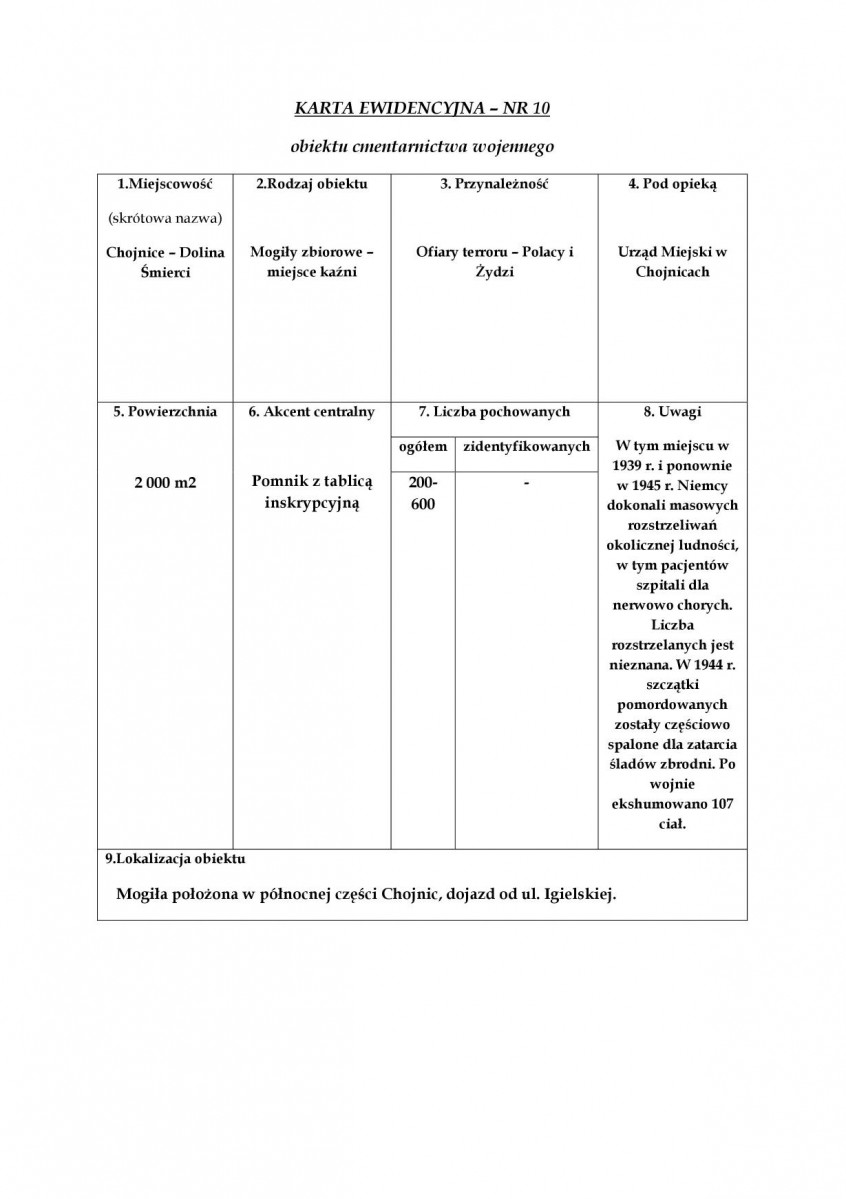 karta ewidencyjna, skan nr 1