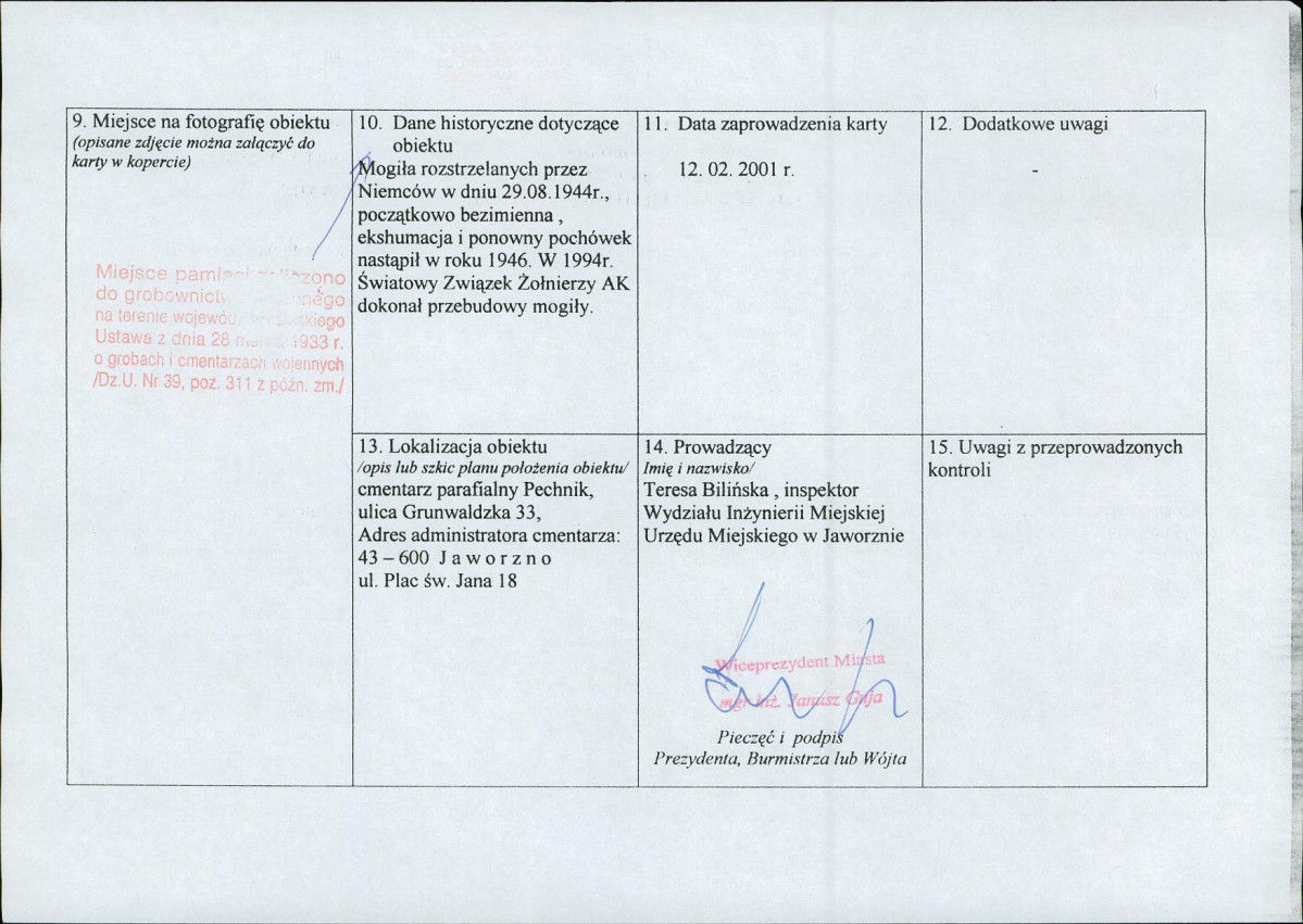 karta ewidencyjna, skan nr 4