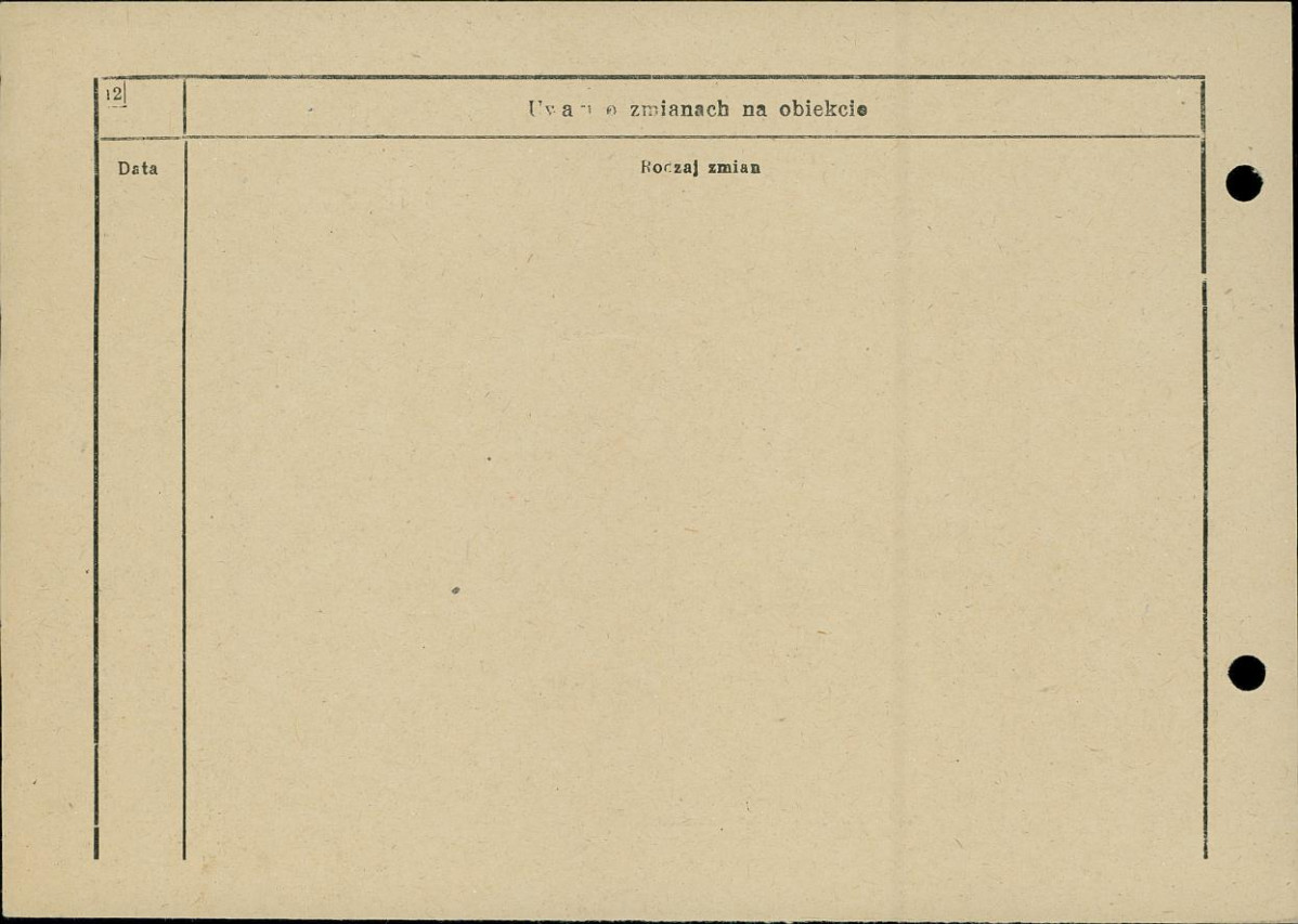 karta ewidencyjna, skan nr 2