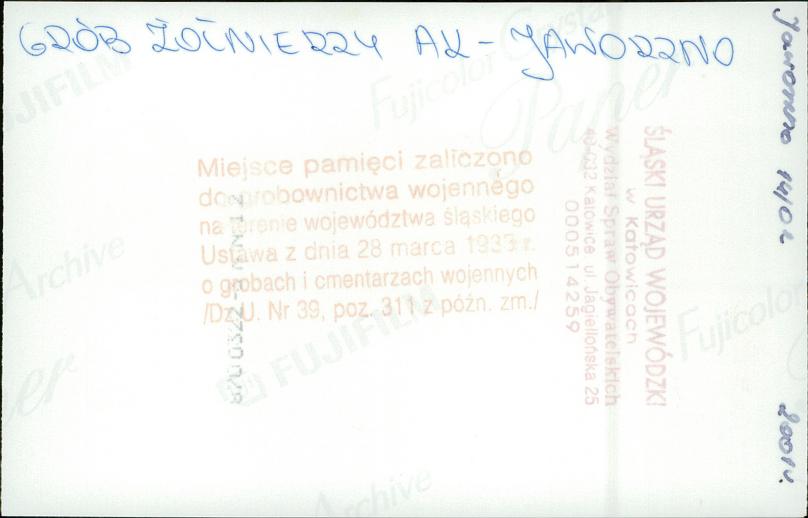 karta ewidencyjna, skan nr 20