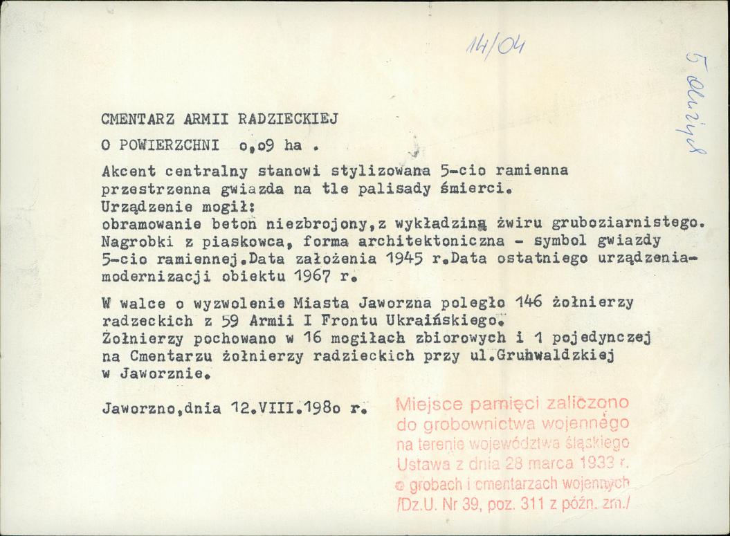 karta ewidencyjna, skan nr 4