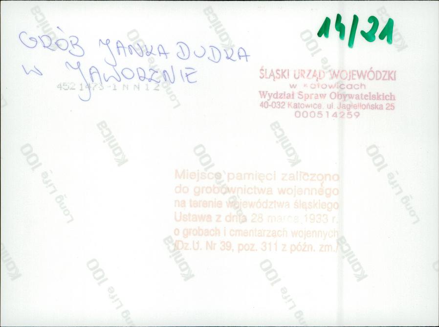 karta ewidencyjna, skan nr 4