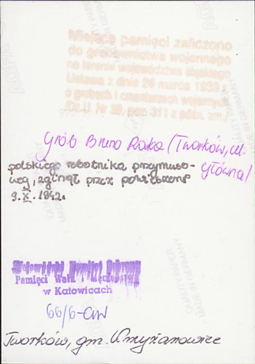 karta ewidencyjna, skan nr 6