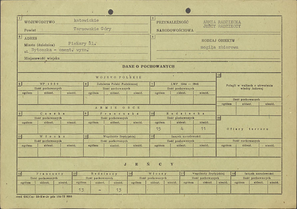 karta ewidencyjna, skan nr 6