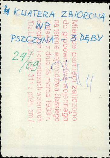 karta ewidencyjna, skan nr 4