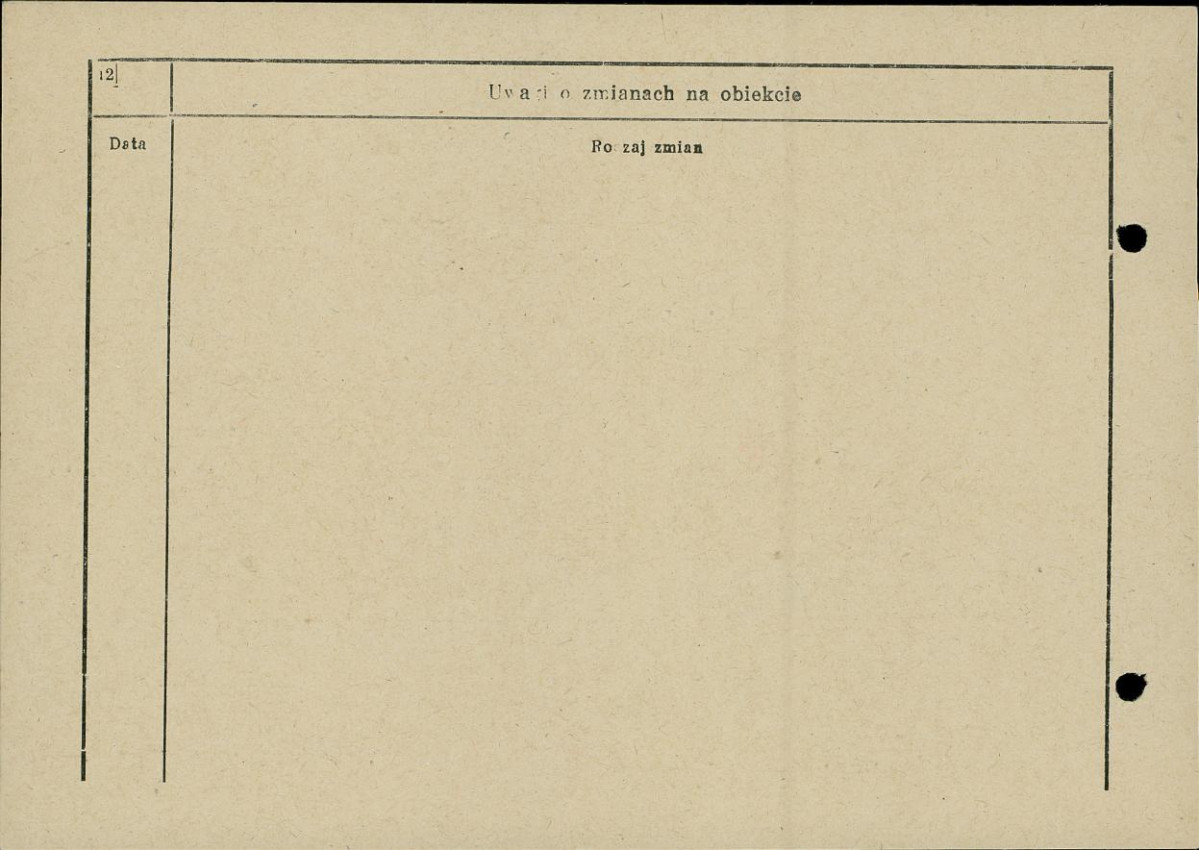 karta ewidencyjna, skan nr 2