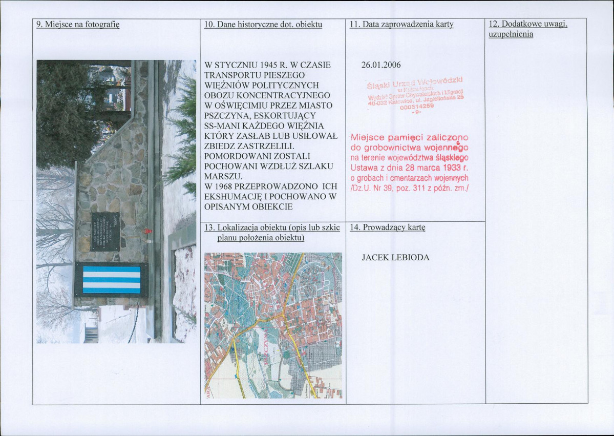 karta ewidencyjna, skan nr 4