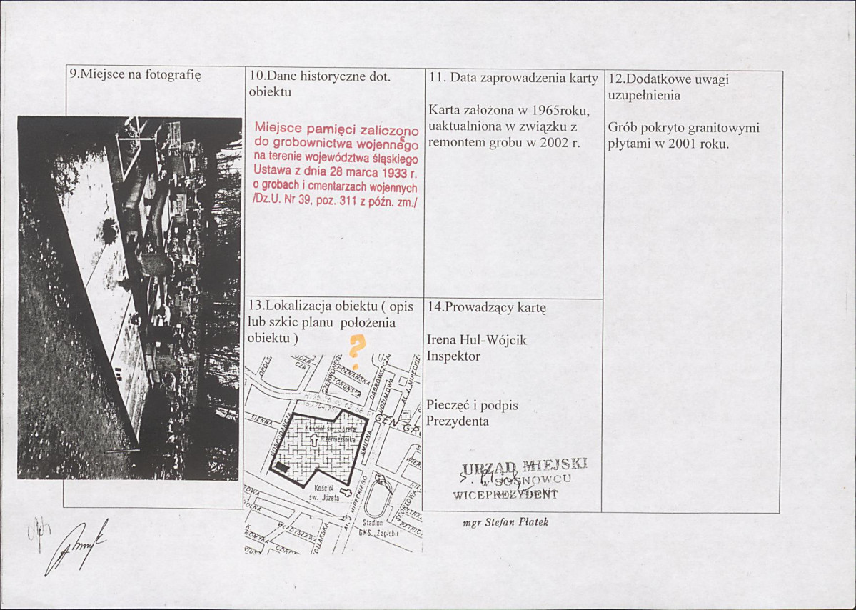 karta ewidencyjna, skan nr 2