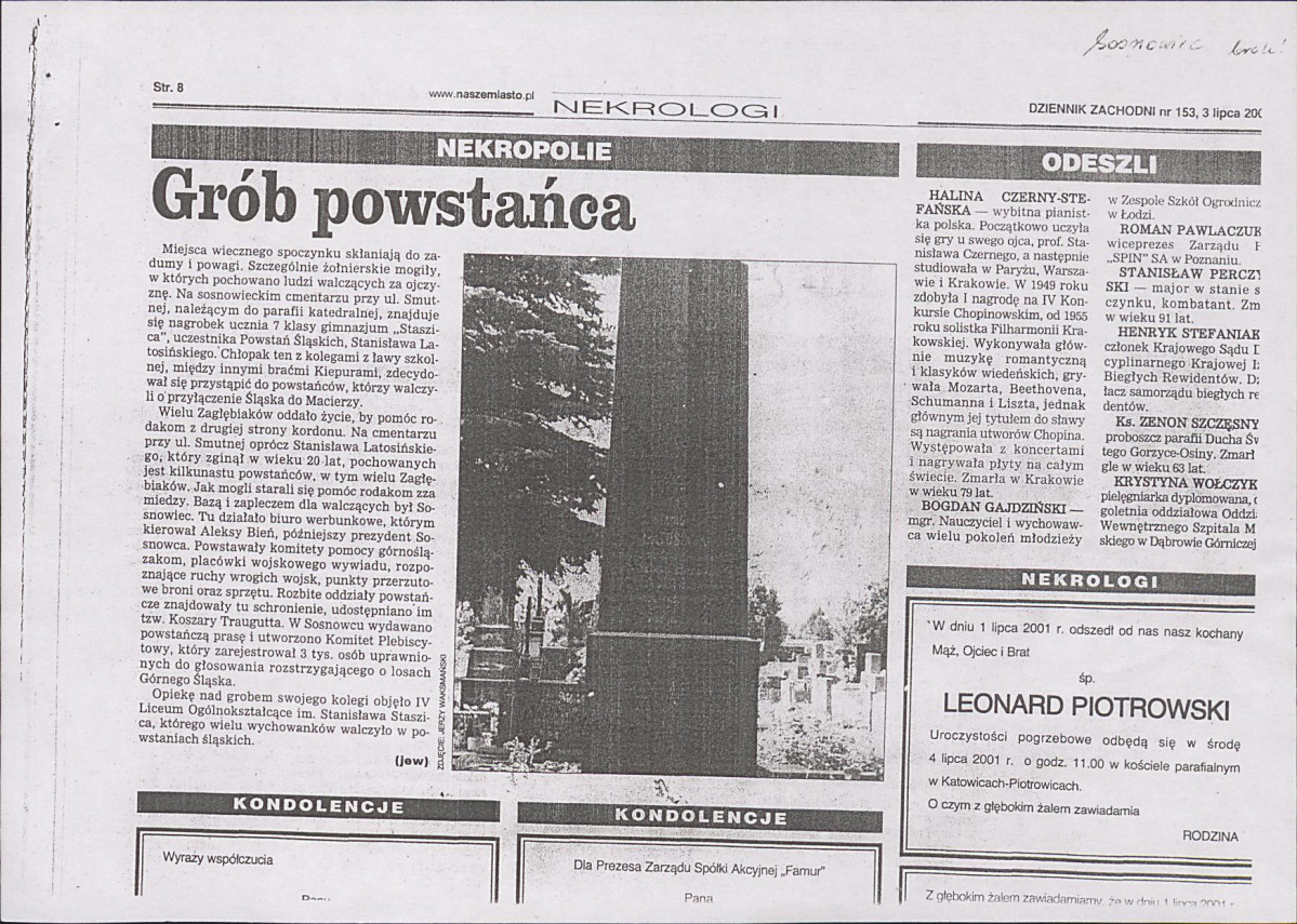 karta ewidencyjna, skan nr 3