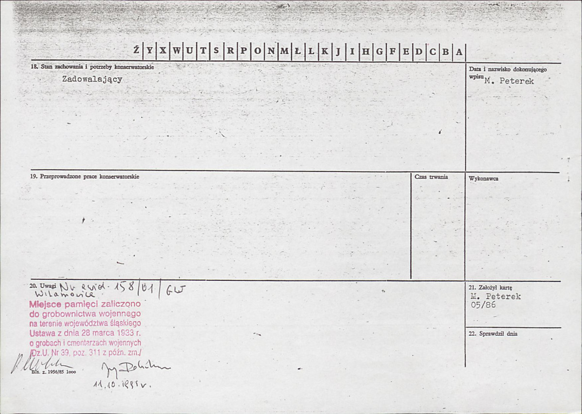 karta ewidencyjna, skan nr 2