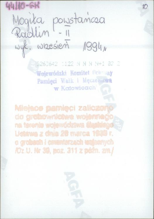karta ewidencyjna, skan nr 16