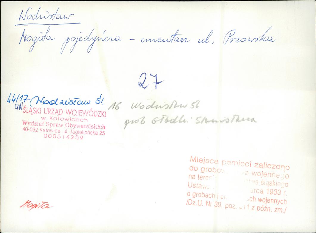 karta ewidencyjna, skan nr 20