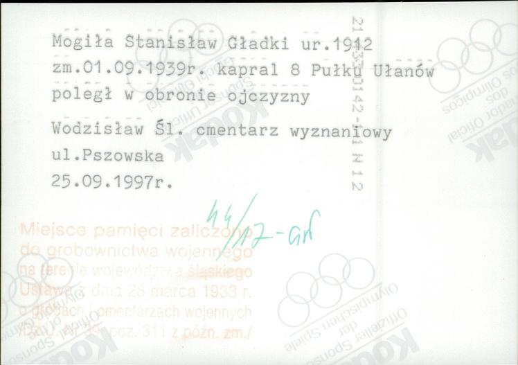 karta ewidencyjna, skan nr 32