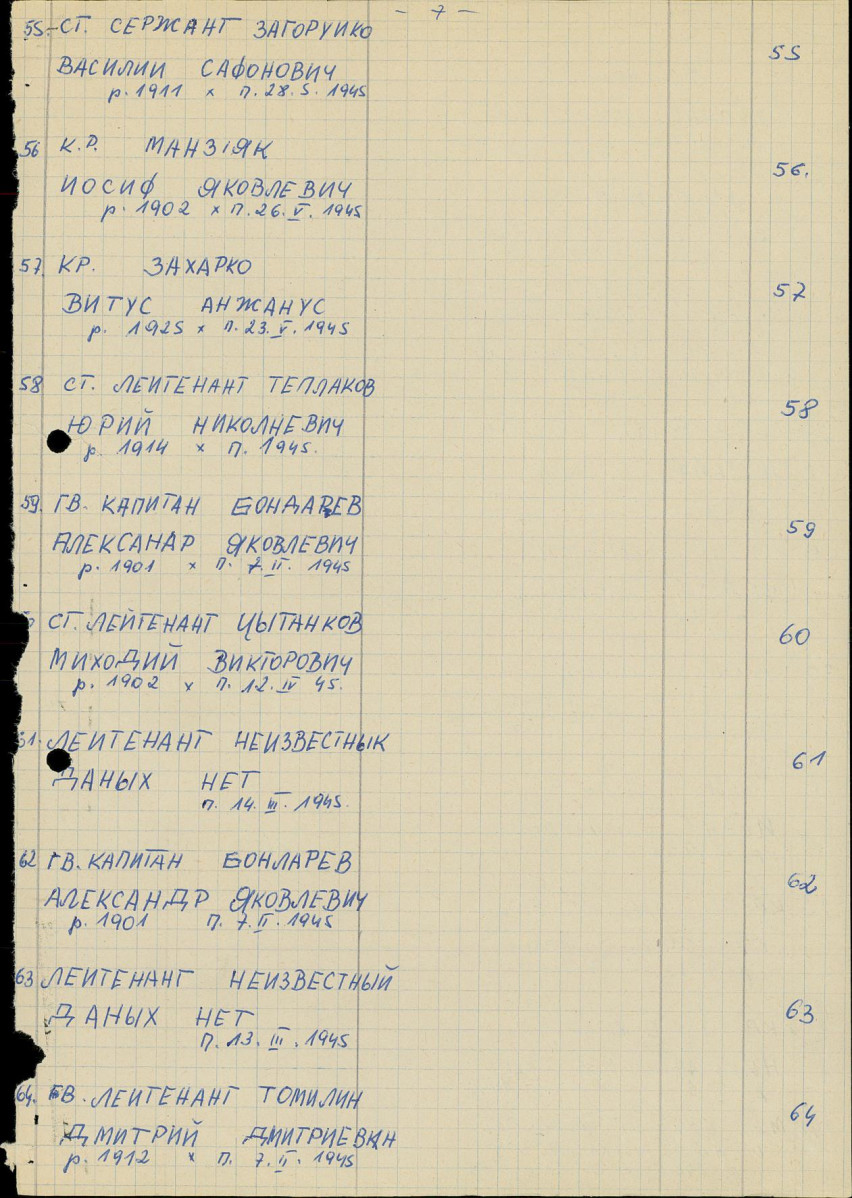 karta ewidencyjna, skan nr 51