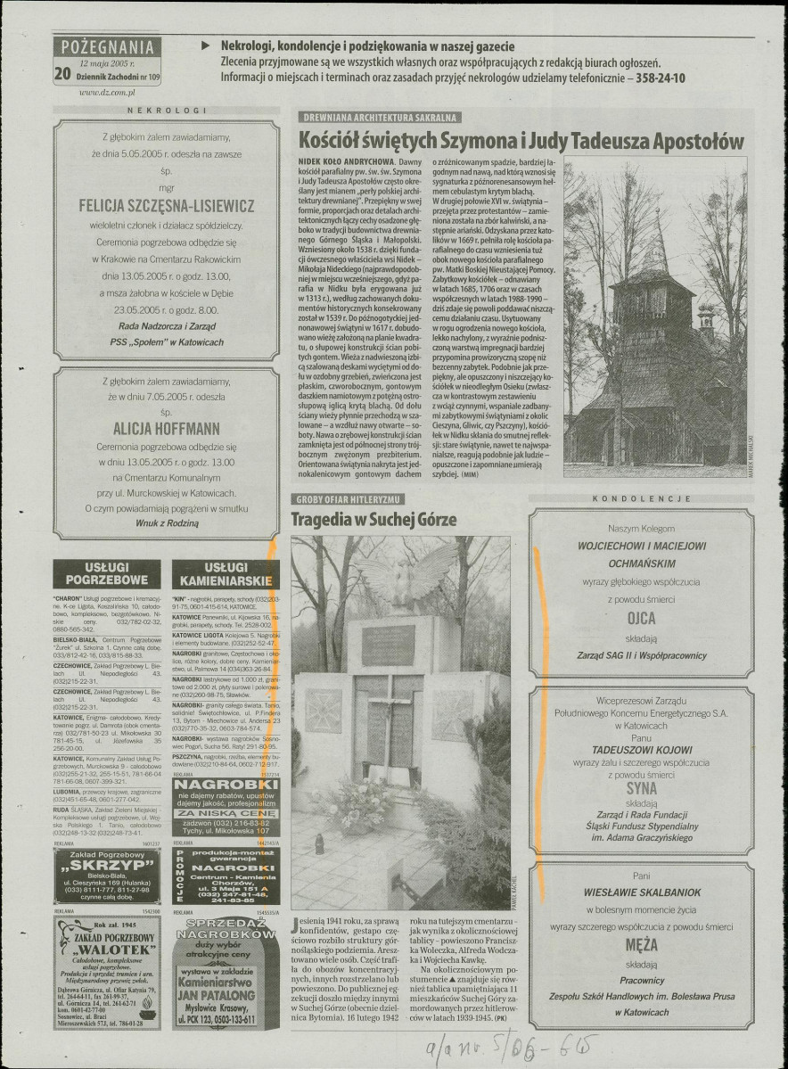 karta ewidencyjna, skan nr 6