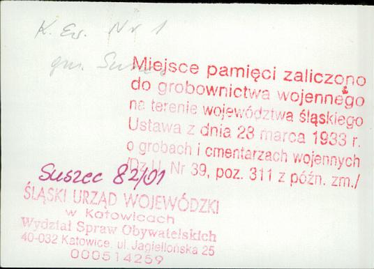 karta ewidencyjna, skan nr 25