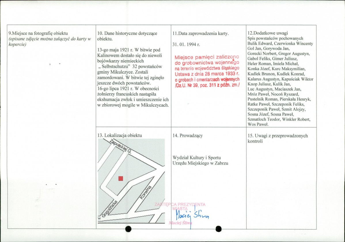 karta ewidencyjna, skan nr 2