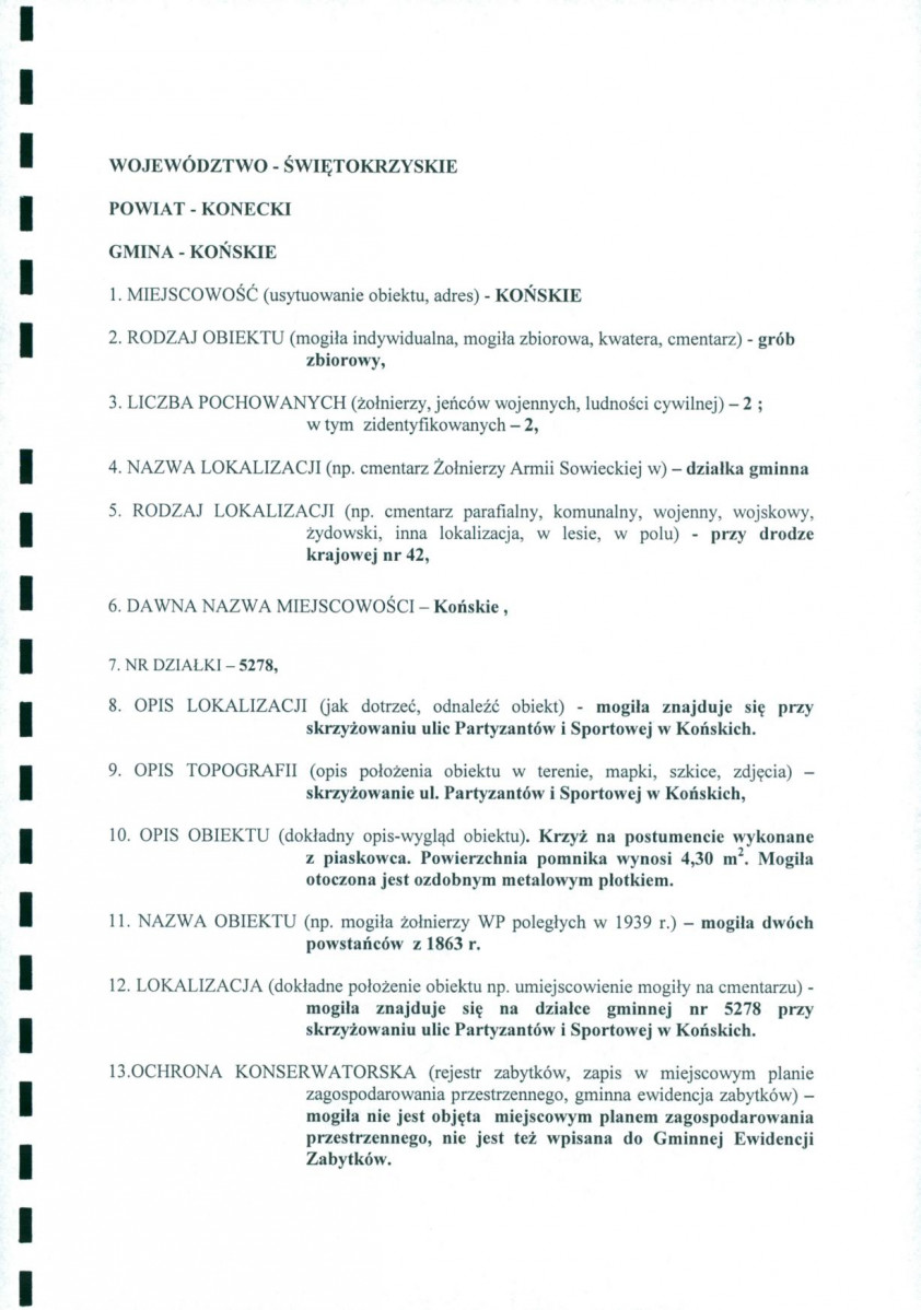 karta ewidencyjna, skan nr 2