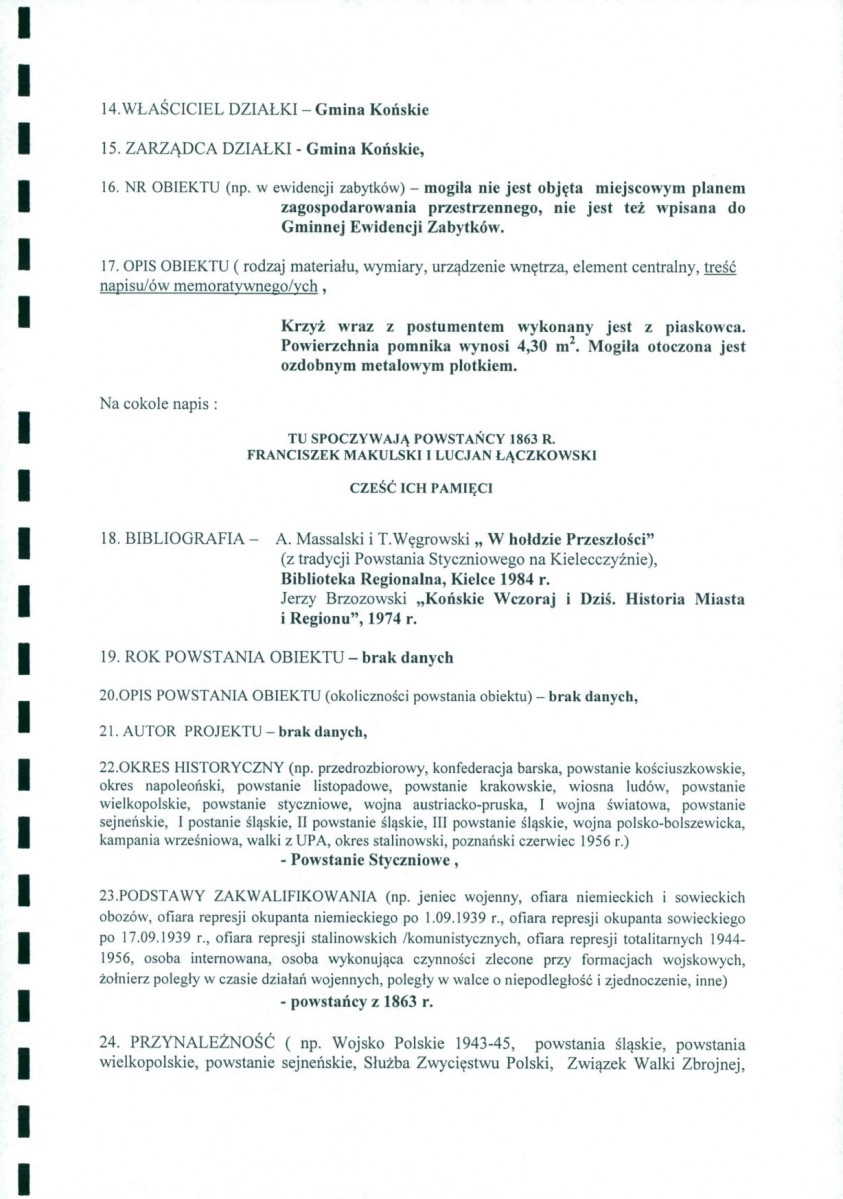 karta ewidencyjna, skan nr 3