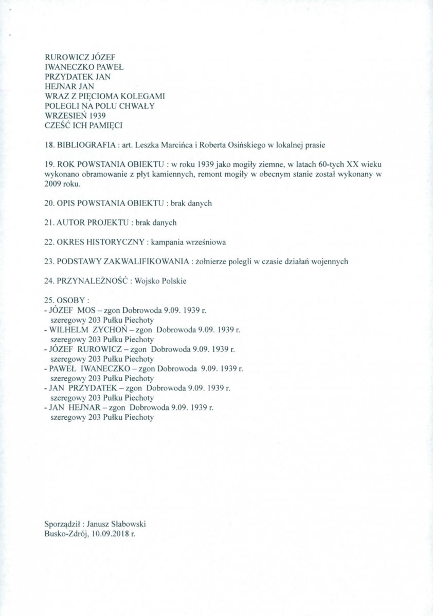 karta ewidencyjna, skan nr 2