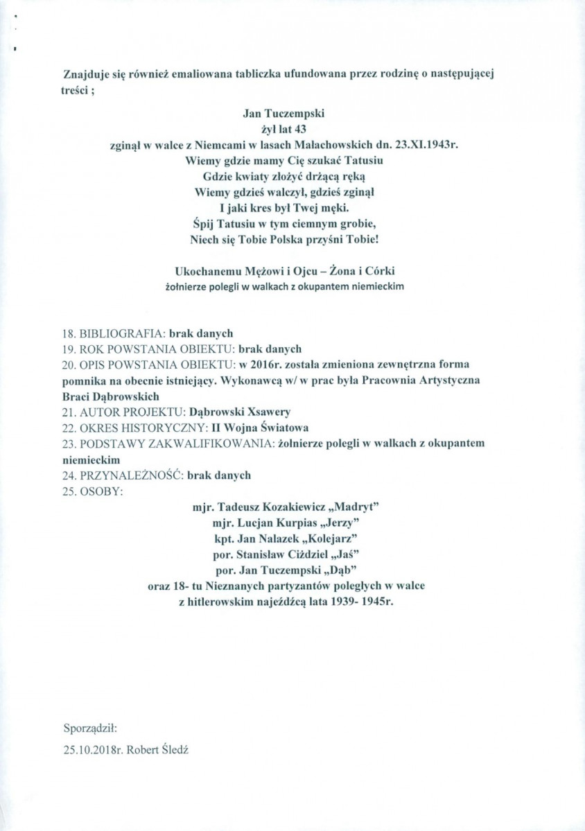 karta ewidencyjna, skan nr 2