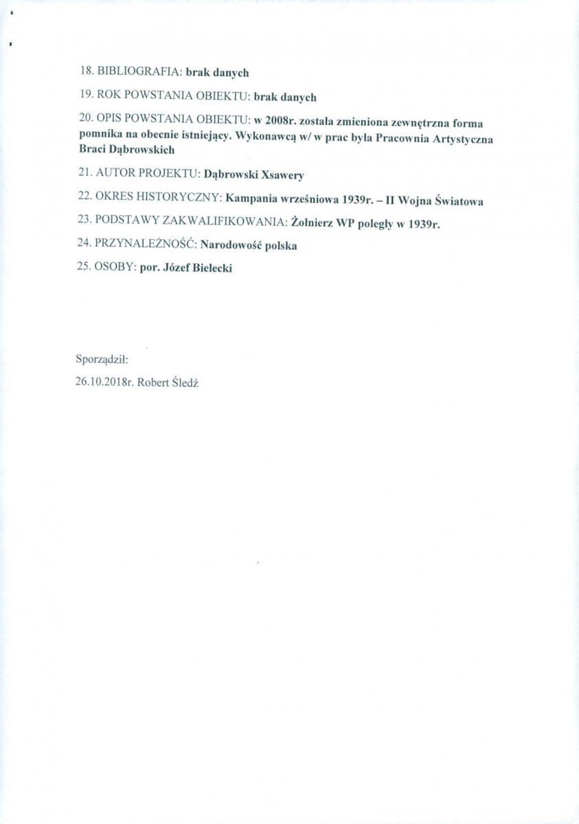 karta ewidencyjna, skan nr 2