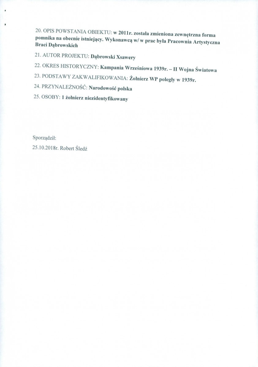 karta ewidencyjna, skan nr 2