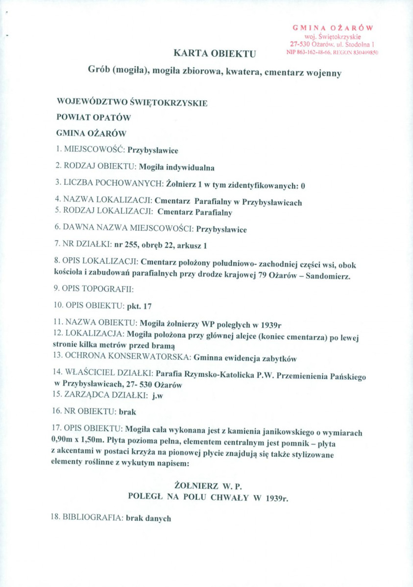 karta ewidencyjna, skan nr 1