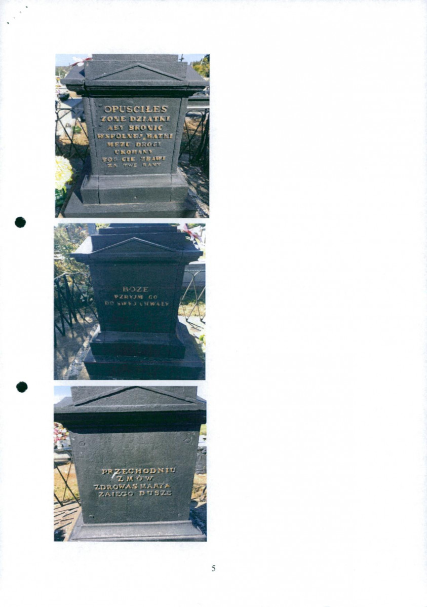 karta ewidencyjna, skan nr 5