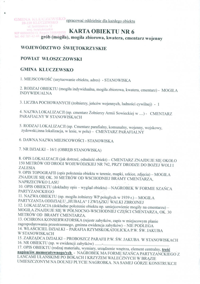 karta ewidencyjna, skan nr 1