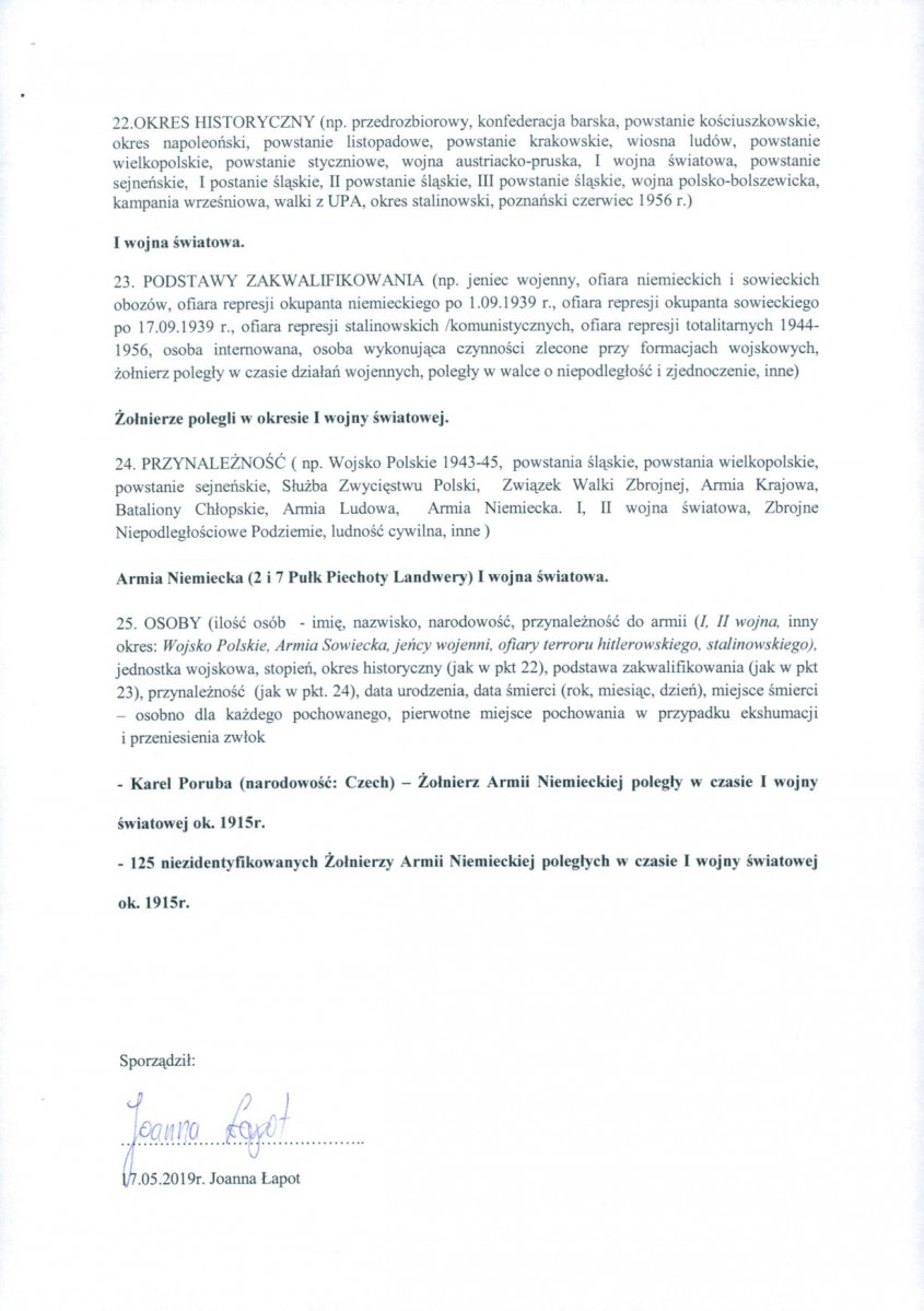 karta ewidencyjna, skan nr 3