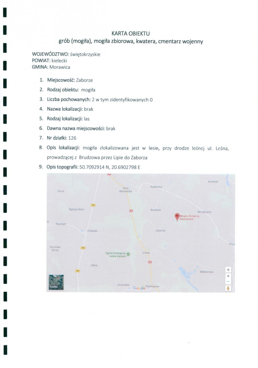 karta ewidencyjna, skan nr 1