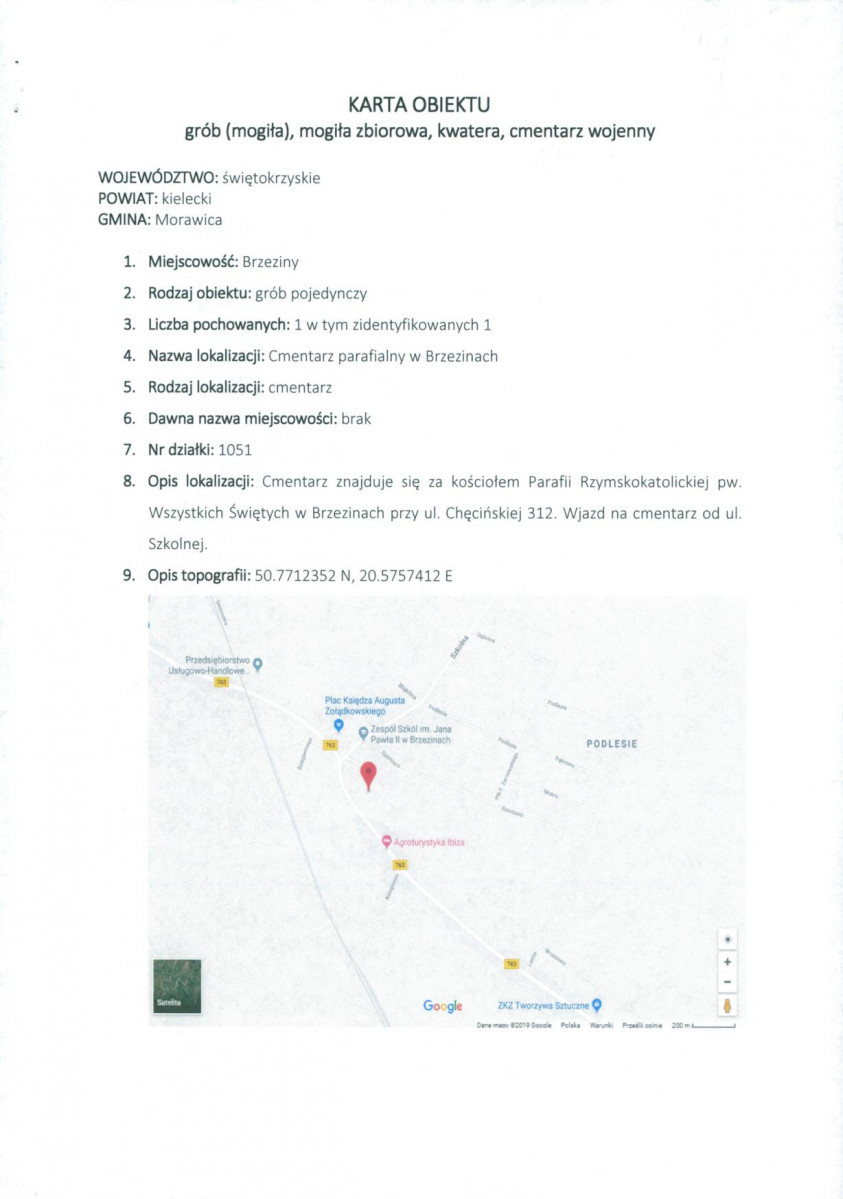 karta ewidencyjna, skan nr 1