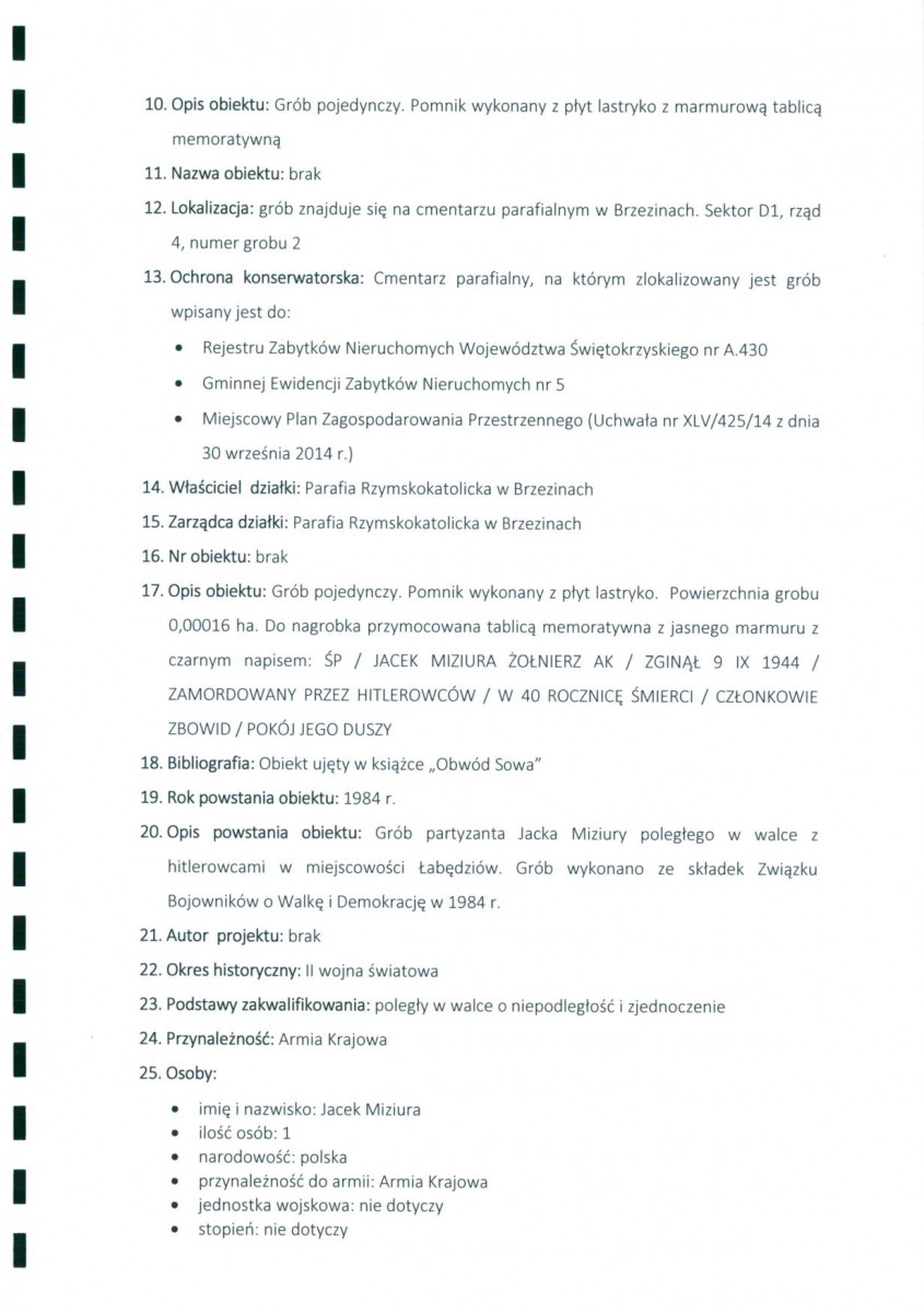 karta ewidencyjna, skan nr 2