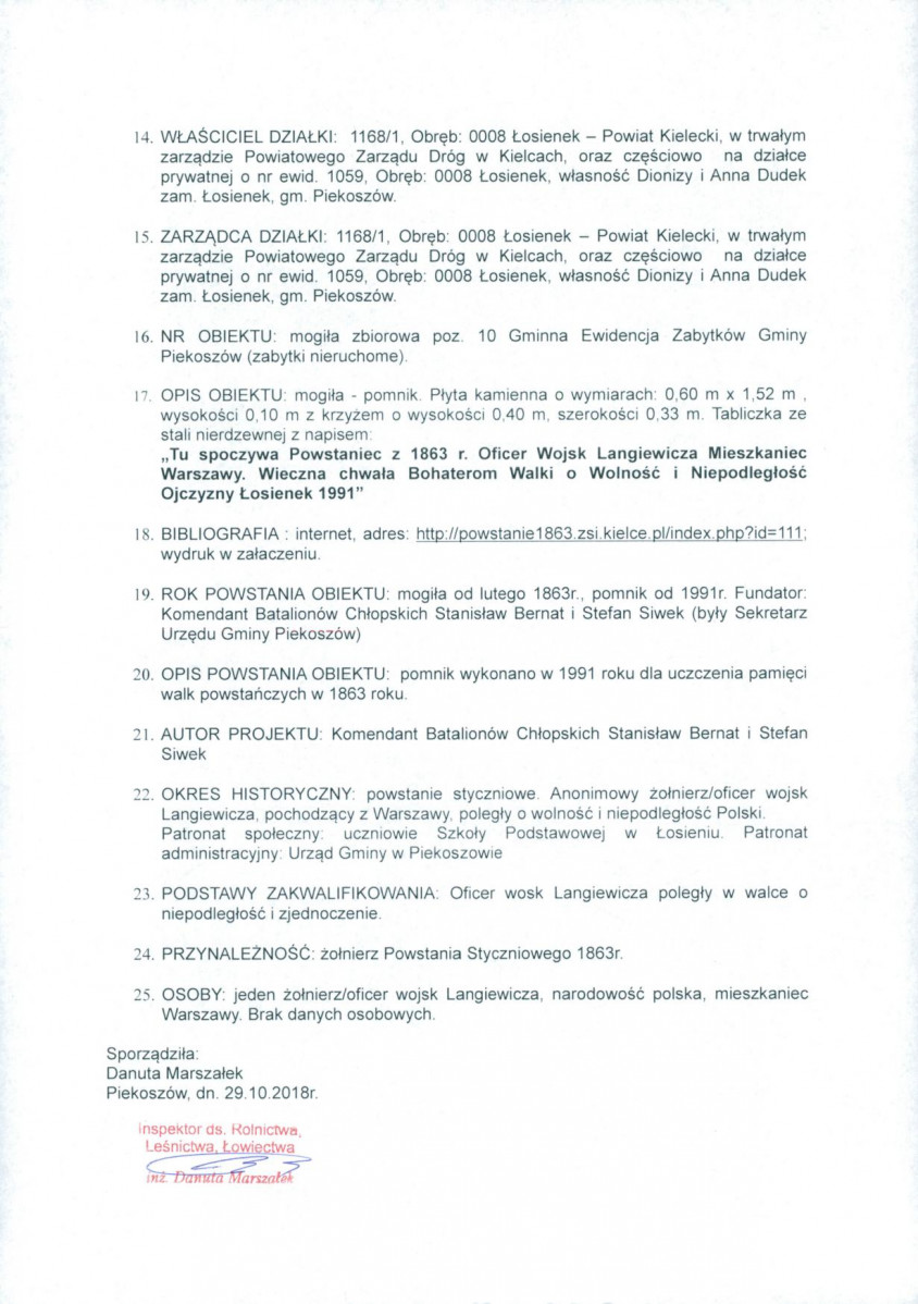 karta ewidencyjna, skan nr 2