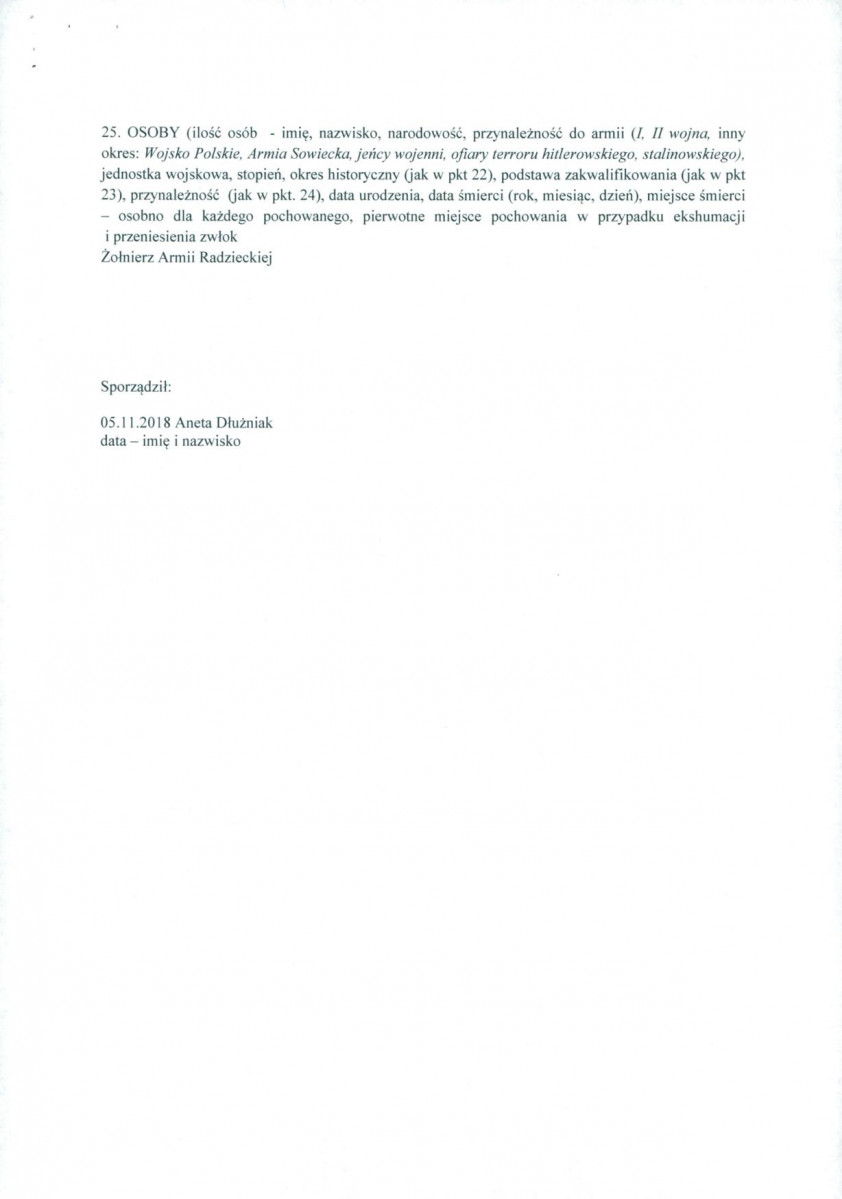 karta ewidencyjna, skan nr 3