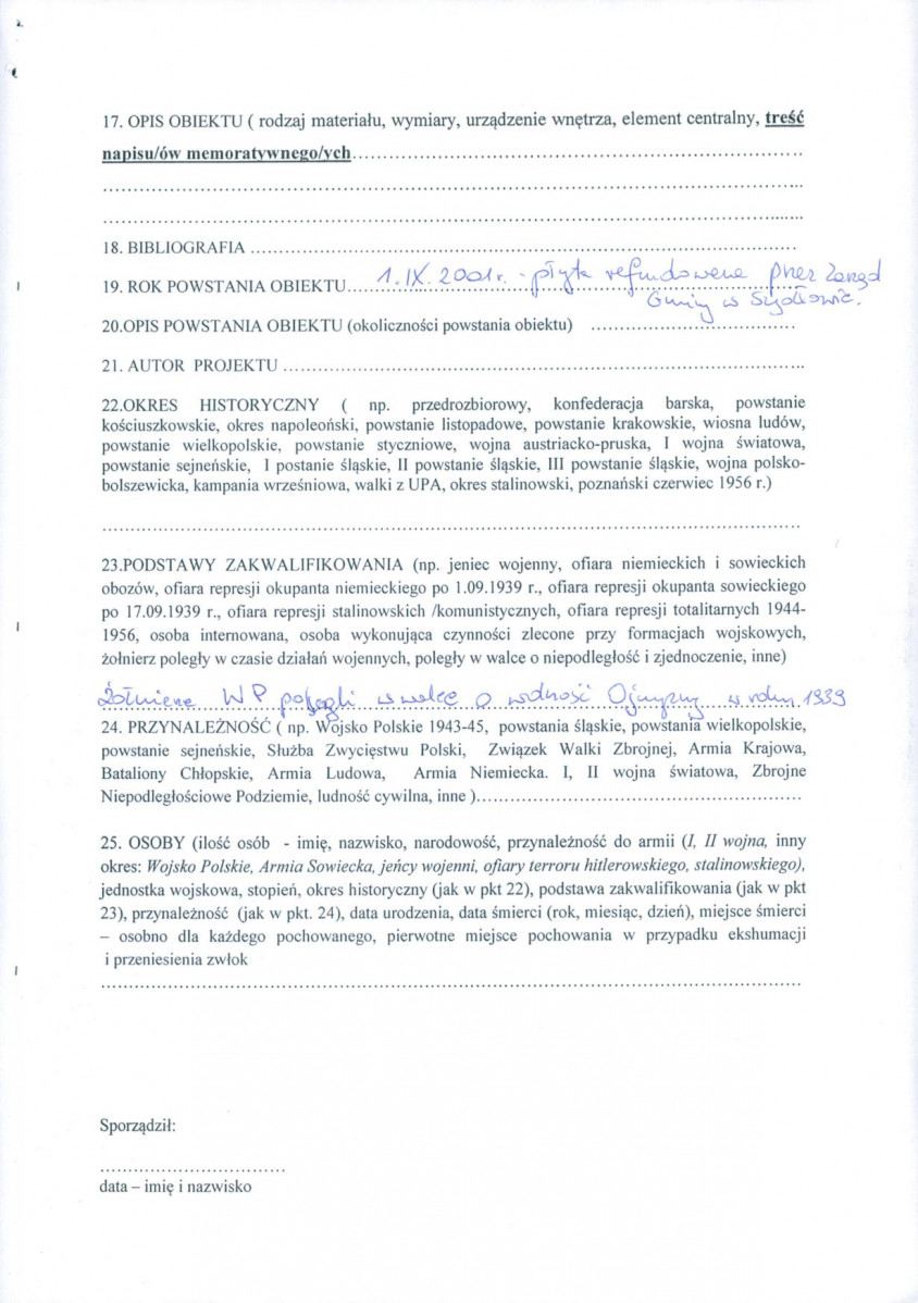 karta ewidencyjna, skan nr 2