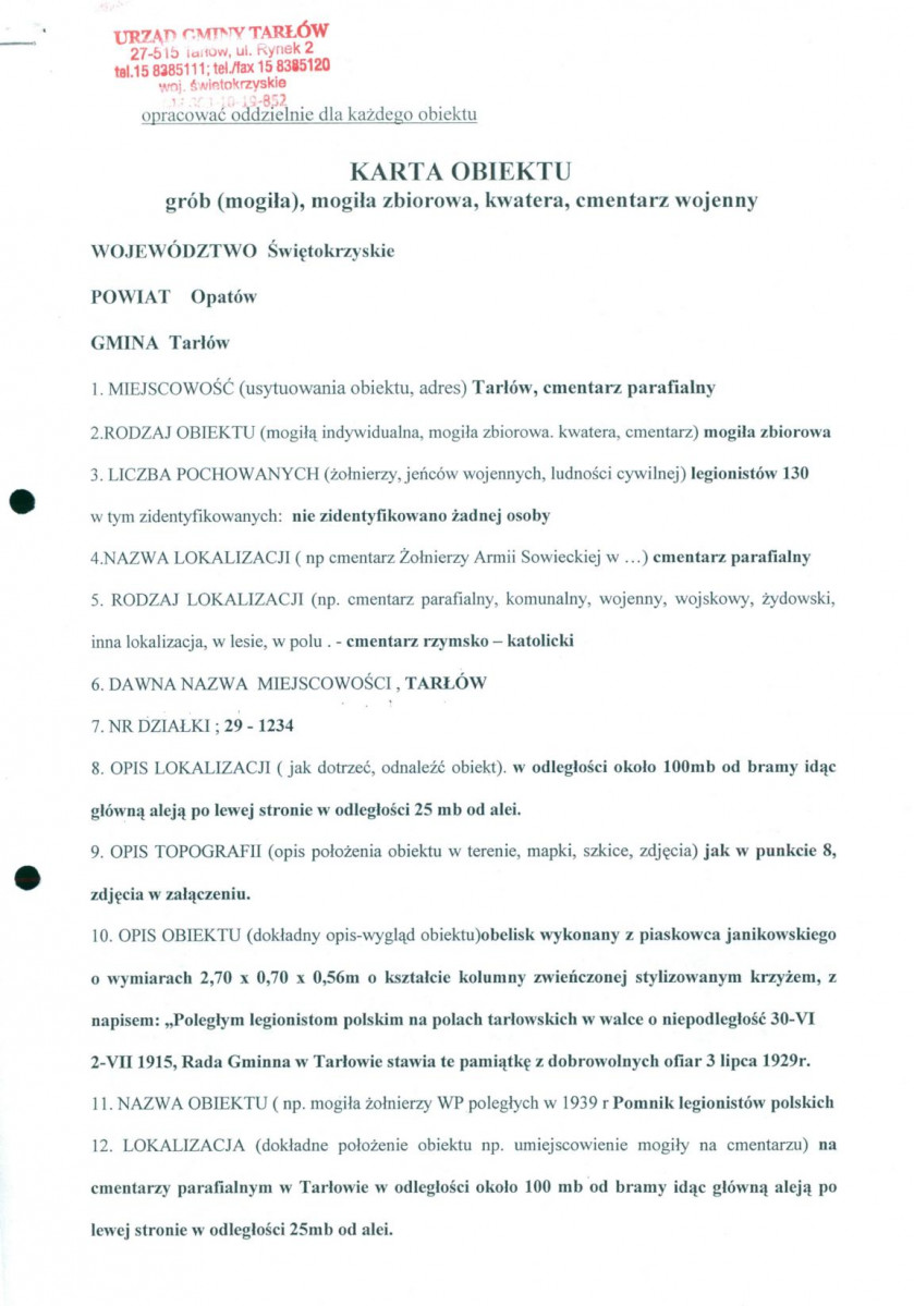 karta ewidencyjna, skan nr 1