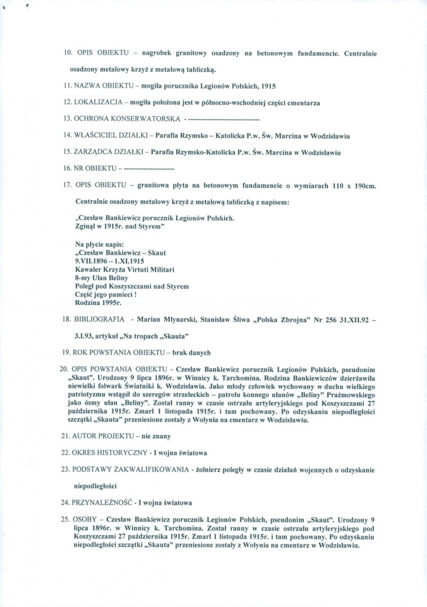 karta ewidencyjna, skan nr 2