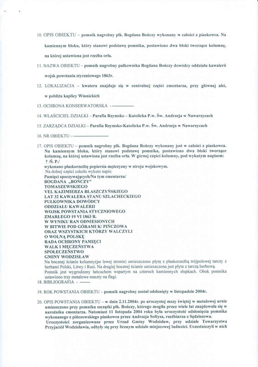 karta ewidencyjna, skan nr 2