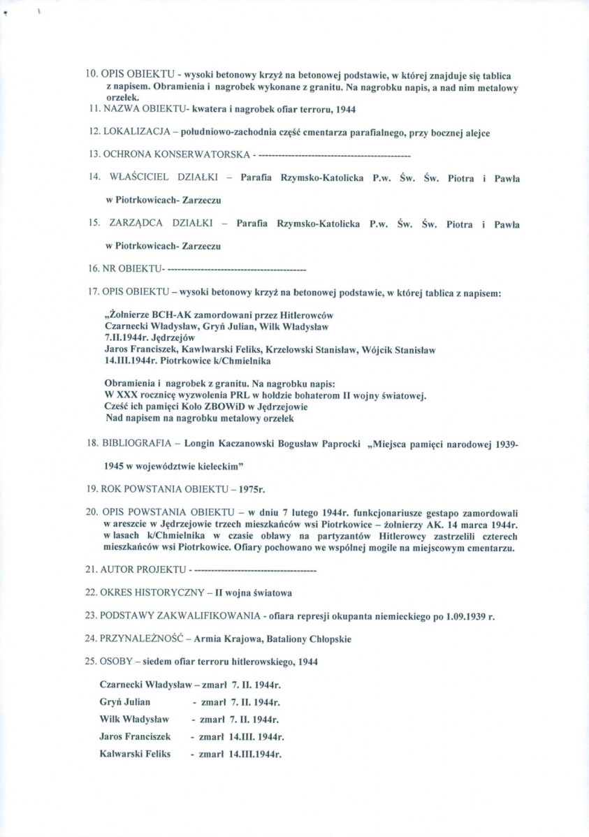 karta ewidencyjna, skan nr 2