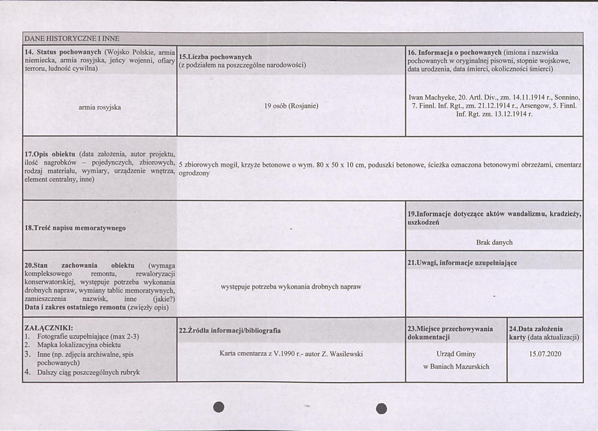 karta ewidencyjna, skan nr 2
