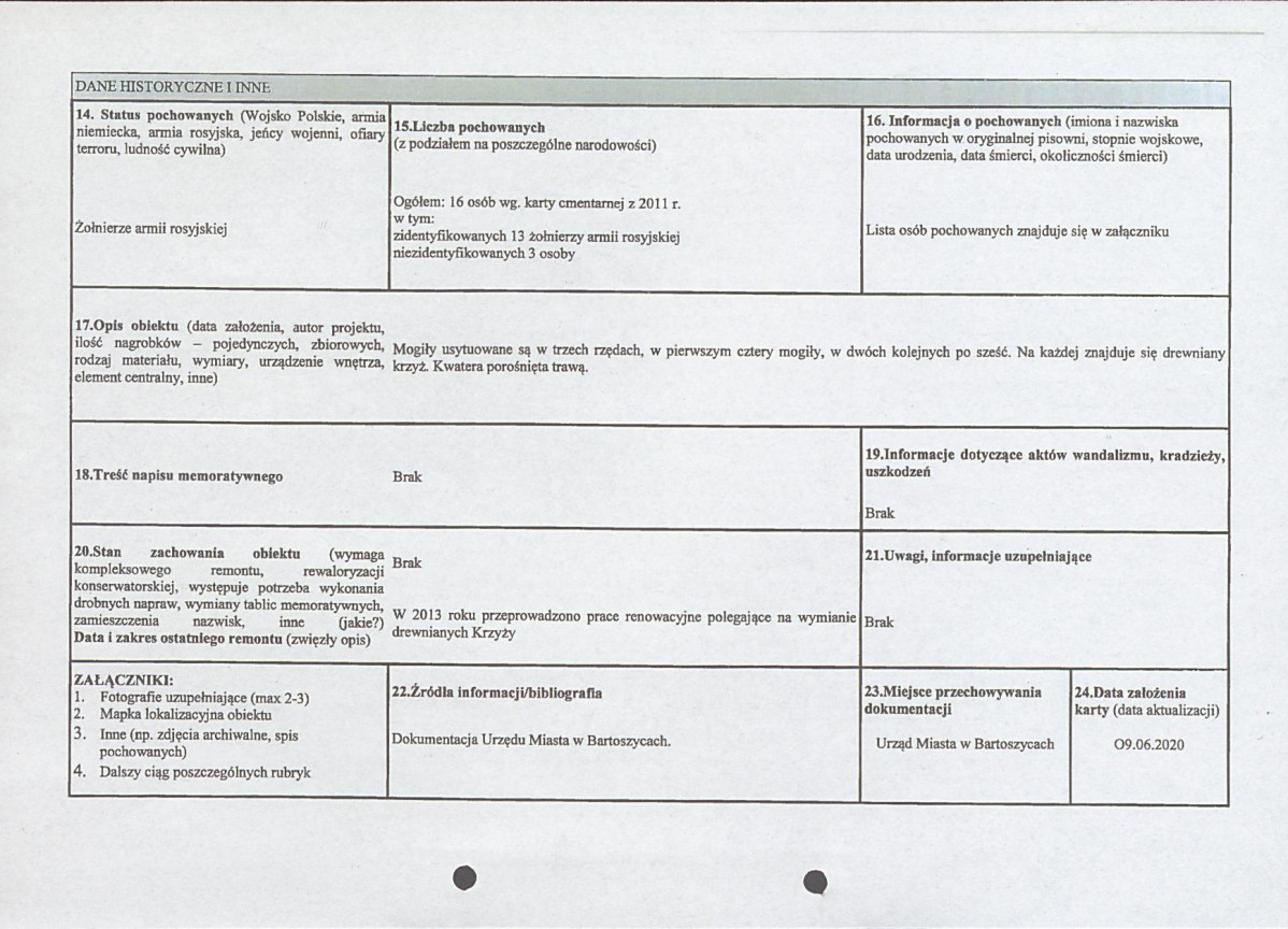 karta ewidencyjna, skan nr 2