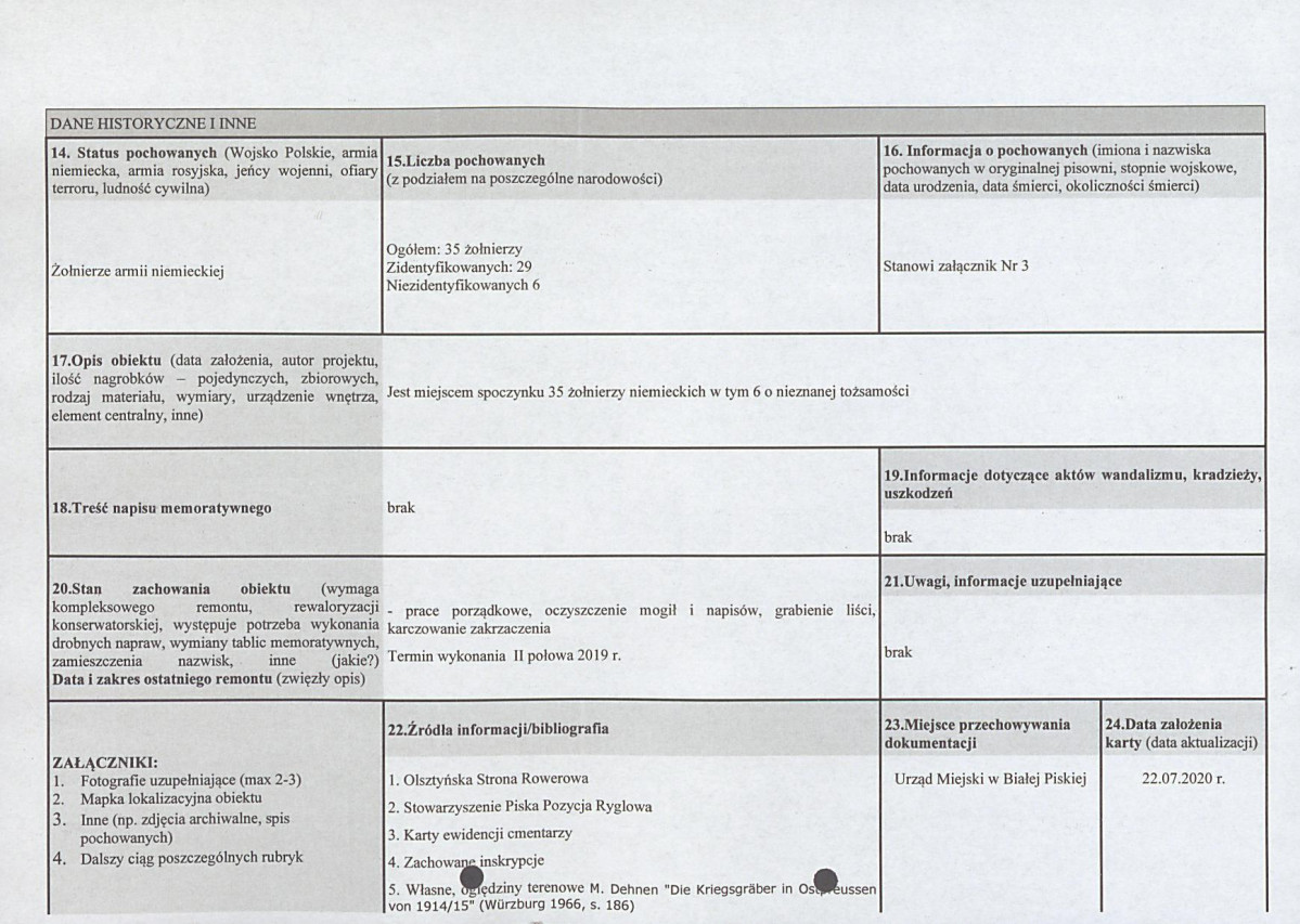 karta ewidencyjna, skan nr 2