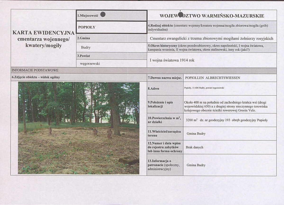 karta ewidencyjna, skan nr 1
