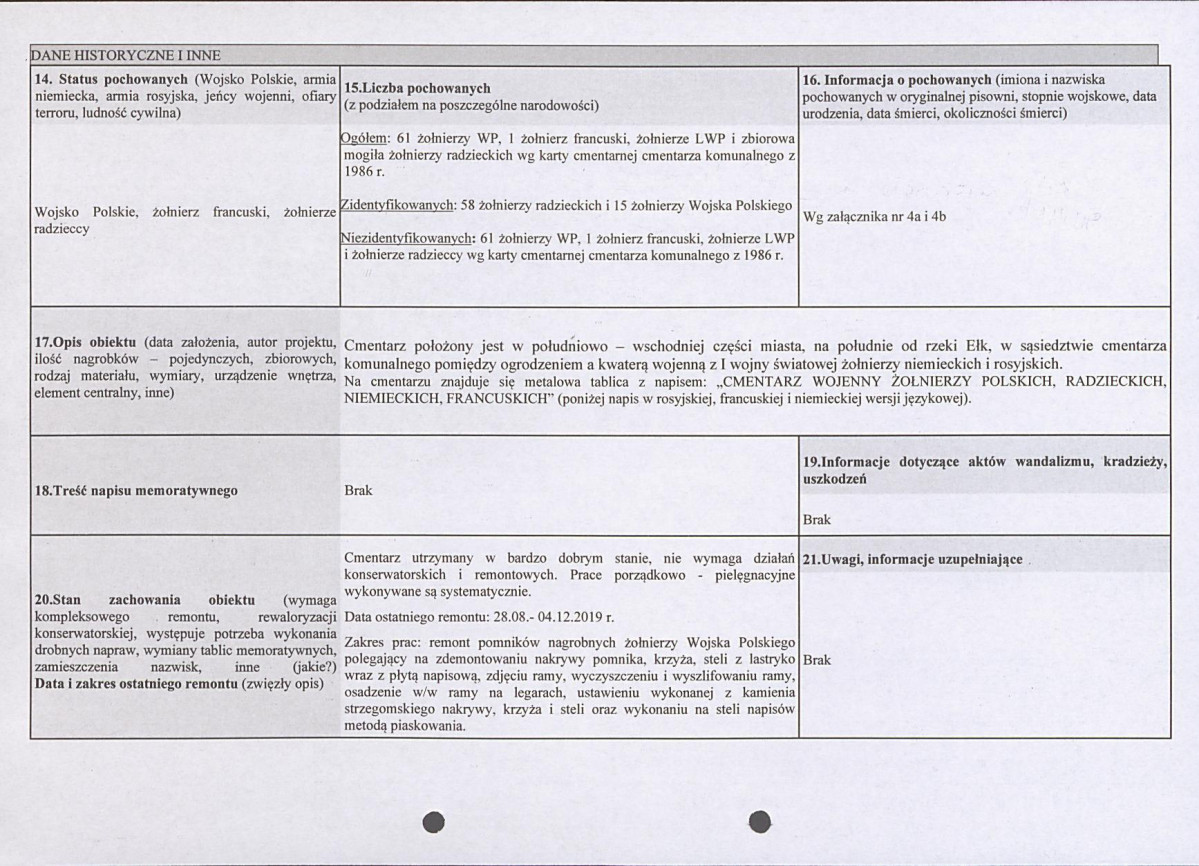 karta ewidencyjna, skan nr 2