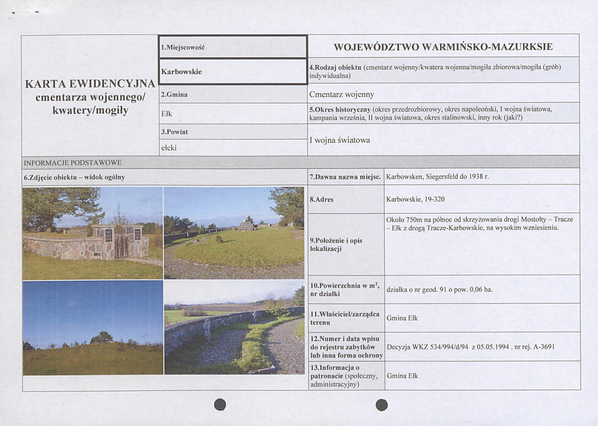 karta ewidencyjna, skan nr 1